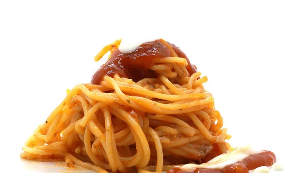 Traditional Spaghetti Pasta Photoshoot — Stock Photo, Image