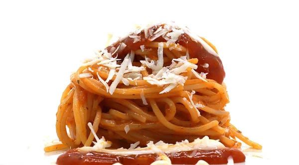 Традиційна Фотосесія Макаронами Спагетті — стокове фото
