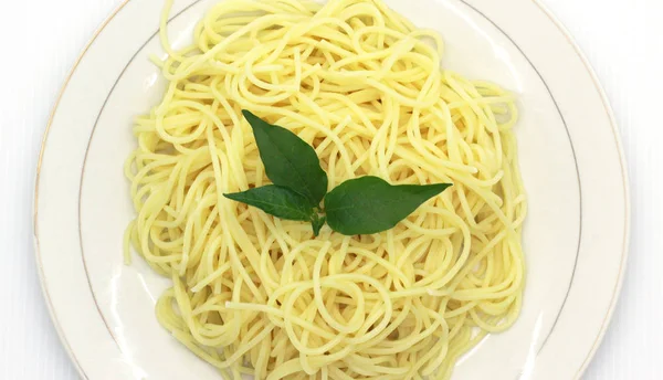 伝統的なスパゲッティ パスタ写真撮影 — ストック写真