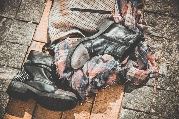 Branded Italian Shoes Advertising Photo — Stock Photo, Image