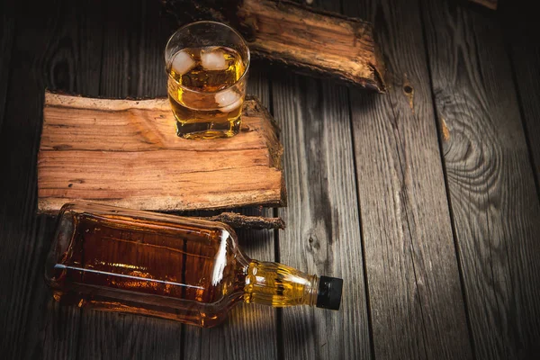 Bourbon viski viski Vintage Fotoğraf