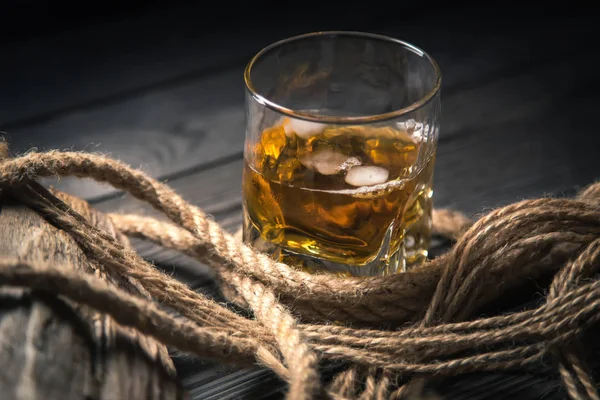 Bourbon viski viski Vintage Fotoğraf