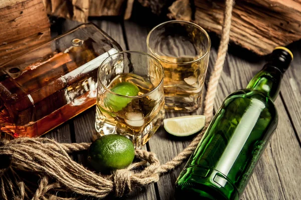 Elite Alkohol Jahrgang Foto Von Bourbon Whiskey — Stockfoto