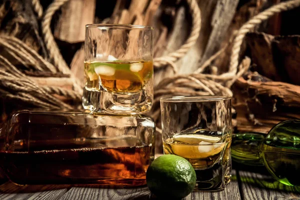 Elite Alkohol Jahrgang Foto Von Bourbon Whiskey — Stockfoto