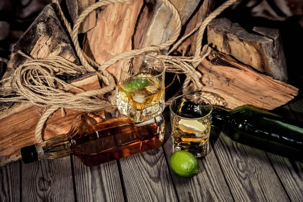 Elit alkol vintage fotoğraf bourbon viski