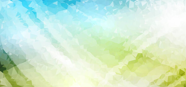 Сине-зеленая текстура, треугольник, прохладный фон для веб-сайта
