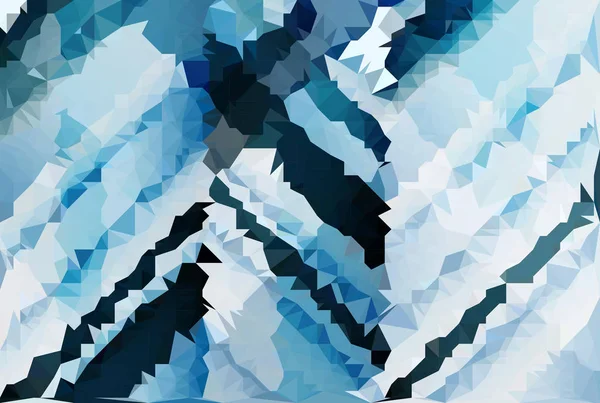 Шматочки Льодової Абстракції Флаєрів Веб Сайту — стоковий вектор