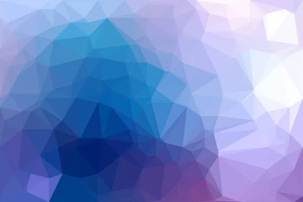 Blau Rote Kunstabstraktion Hintergrundmuster Triangulation — Stockvektor