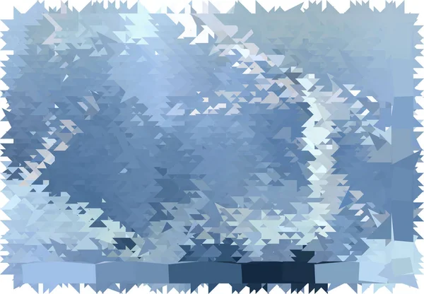 Шматочки Льодової Абстракції Флаєрів Веб Сайту — стоковий вектор
