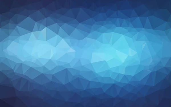 Muster Hintergrund Triangulation Blauen Und Blauen Hintergrund — Stockvektor