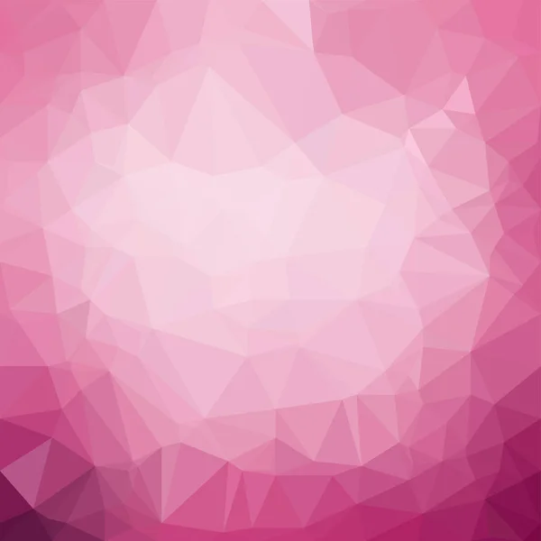 Triangulación Textura Rosa Fondo Elegante Fresco — Vector de stock