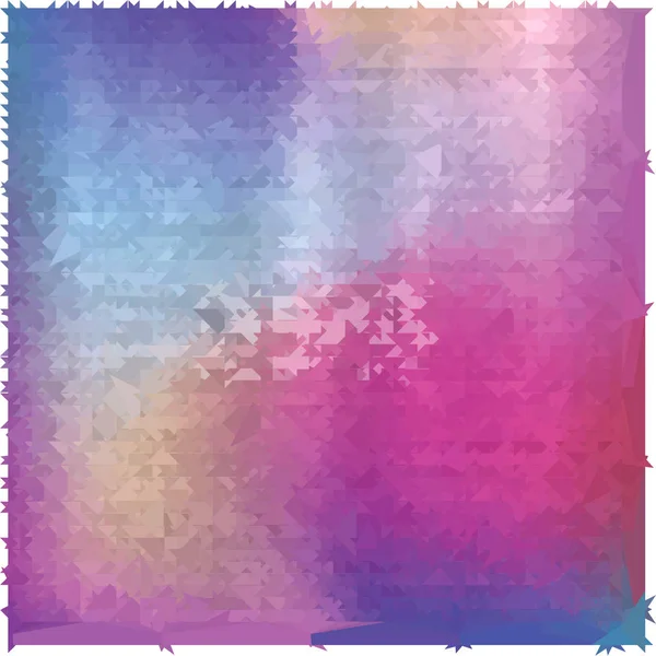 Roze Textuur Triangulatie Stijlvol Cool Achtergrond — Stockvector