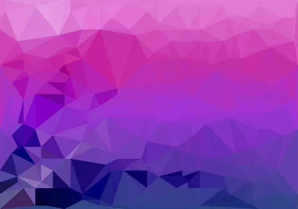 Texture Violet Bleu Pour Bannière Site Motif Triangulation — Image vectorielle