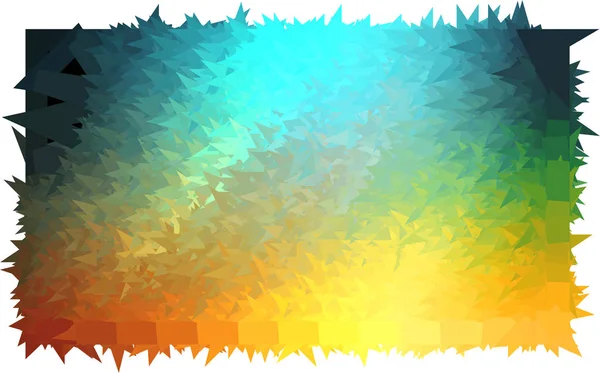 Triangulation Texture Raide Élégante Fond Jaune Bleu Rouge — Image vectorielle