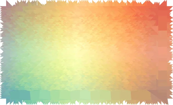 Kolorowe Tło Fajne Banner Wzór Triangulacji — Wektor stockowy