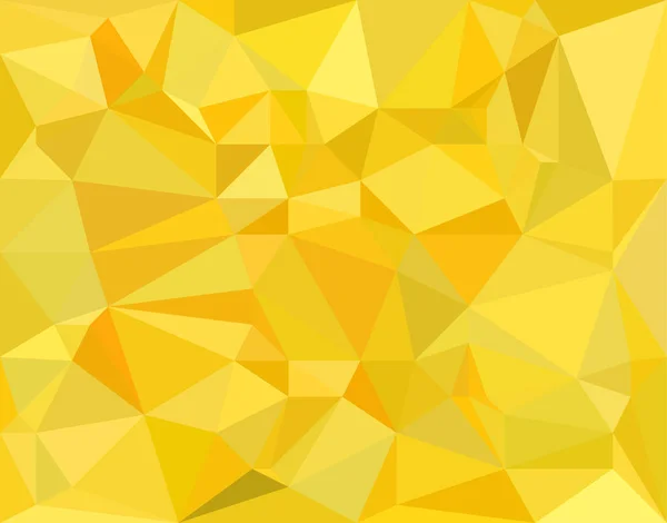 Триангуляция Желтого Фона Прохладный Фон Сайта — стоковый вектор
