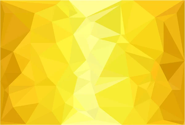 Fond Jaune Triangulation Fond Frais Pour Site Web — Image vectorielle