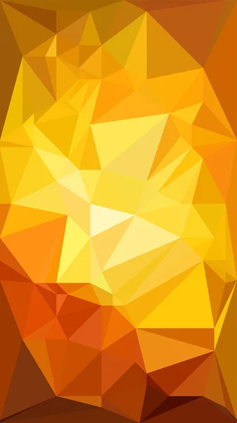 Желтый Прохладный Фон Рисунок Триангуляции Баннеров Флаеров — стоковый вектор