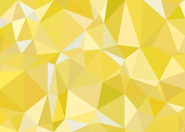 Gelber Hintergrund Steile Struktur Von Zerbrechendem Glas Fallende Blätter — Stockvektor