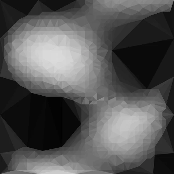 Black Texture Background Triangulation Cool Background — Stock Vector