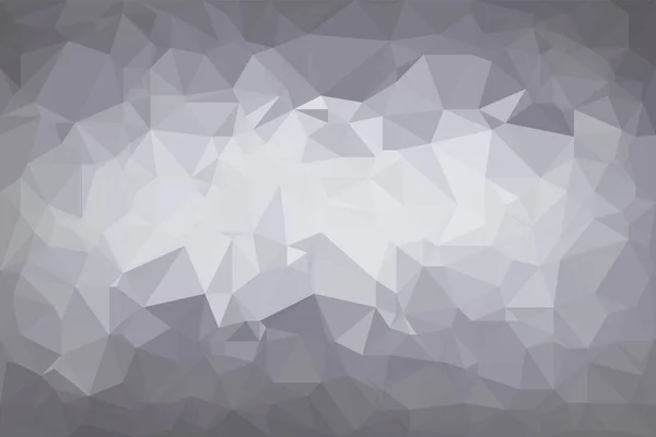 Gris Fond Abstraction Triangulation Modèle — Image vectorielle