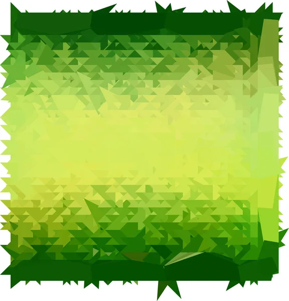 Achtergrond Gras Abstractie Triangulatie Textuur — Stockvector