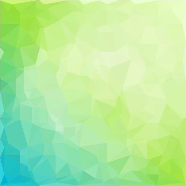 Vert Bleu Motif Triangulation Fond Abstraction Texture Pour Site Web — Image vectorielle