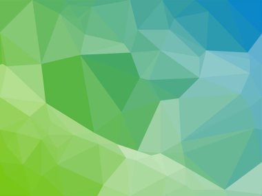 yeşil mavi arka plan üç taraflı kur çevrimi desen, doku soyutlama web sitesi için