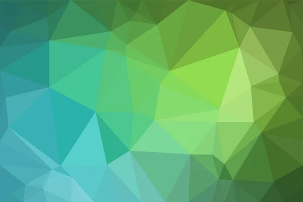 绿色蓝色背景三角模式 网站纹理抽象 — 图库矢量图片