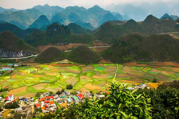 Ha Giang、北の極端なループ、北ベトナム、北のループ — ストック写真