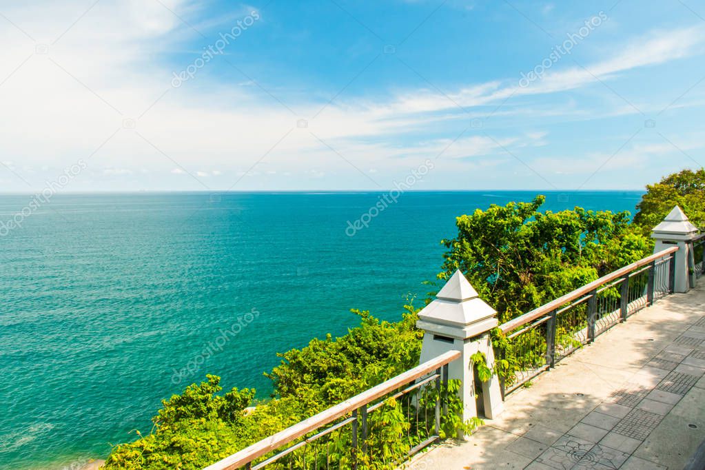 Lad Koh Viewpoint. Look out ocean side. Koh Samui, Thailand