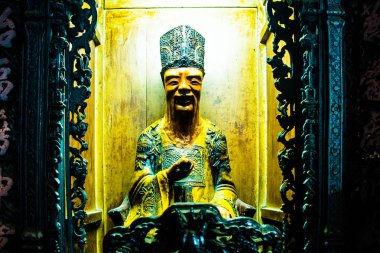 Heykel, Yeşim İmparator Pagoda, Ho Chi Minh City, Vietnam