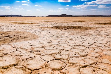 Kuru kırık çöl, Sahra Çölü, Merzouga, Fas, Afrika