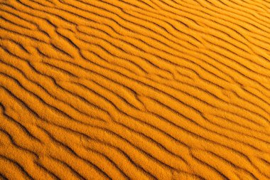 Turuncu dune dalgalar Sahra Çölü, Merzouga, Fas, Afrika'nın arka plan desen