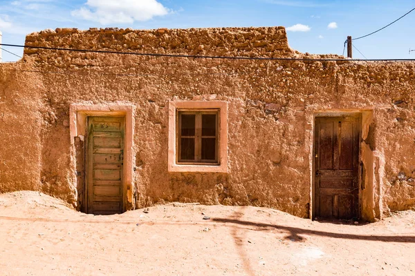 Taouz the last village of Morocco on border with Algeria near Merzouga, Morocco — Stock Photo, Image