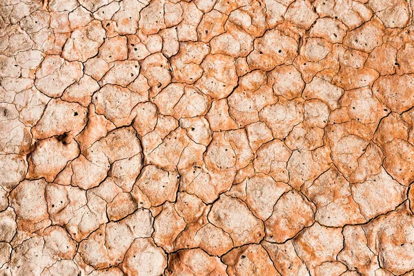 Tierra seca y agrietada del desierto, Merzouga, Sahara, Marruecos, África — Foto de Stock