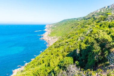 Cebelitarık Boğazı ile İspanya Fas, Afrika mesafe arasında Cap Spartel görüntülemek