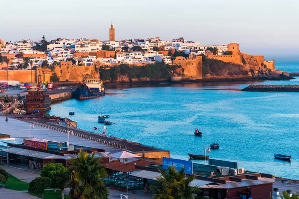 Seafront Kasbah Medina Rabat Marokkó Afrikában — Stock Fotó