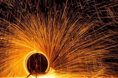 Daire Fireshow Beach, Koh Lanta, Thailand
