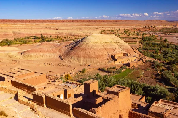 Beautiful ancient old city Ait Benhaddou near Ouarzazate, Atlas, Morocco — Stock Photo, Image