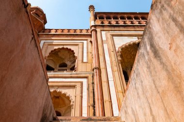 Closeup cephe Safdarjung mezarı, Yeni Delhi, Hindistan