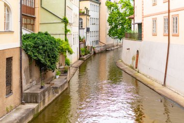 Certovka nehirde eski şehir Prag, Çek Cumhuriyeti