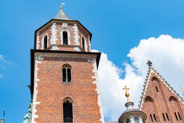 Katedral, Krakow, Polonya ile bir Wawel kale manzarası