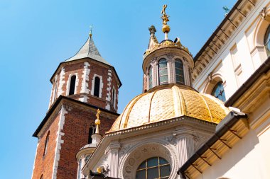 Katedral, Krakow, Polonya ile bir Wawel kale manzarası