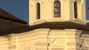 Kiev Saint Michael Gilded Ortodoks katedrali, Ukrayna, 4k görüntüleri video