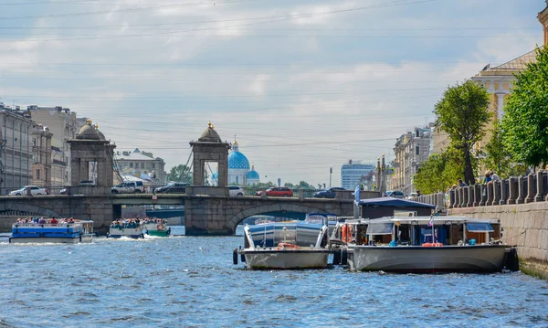 Rusya, St. Petersburg Yaz saati manzaralı