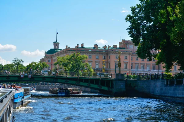 Rusya, St. Petersburg Yaz saati manzaralı