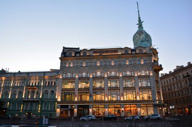 Eski şehir Saint Petersburg Rusya Mimarisi