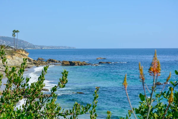 Manzara San Clemente Ocean yan iskele ve raylar pasifik surfliner yakın