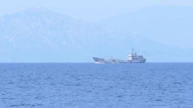 Yunanistan'dan Uknown Ship Türkiye sahil görünümü